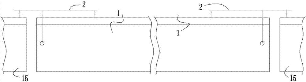 Installation method of no-bracket prefabricated bracket intermediate beam