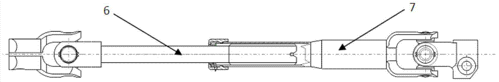 Lower drive shaft wear test bench and lower drive shaft size correction method