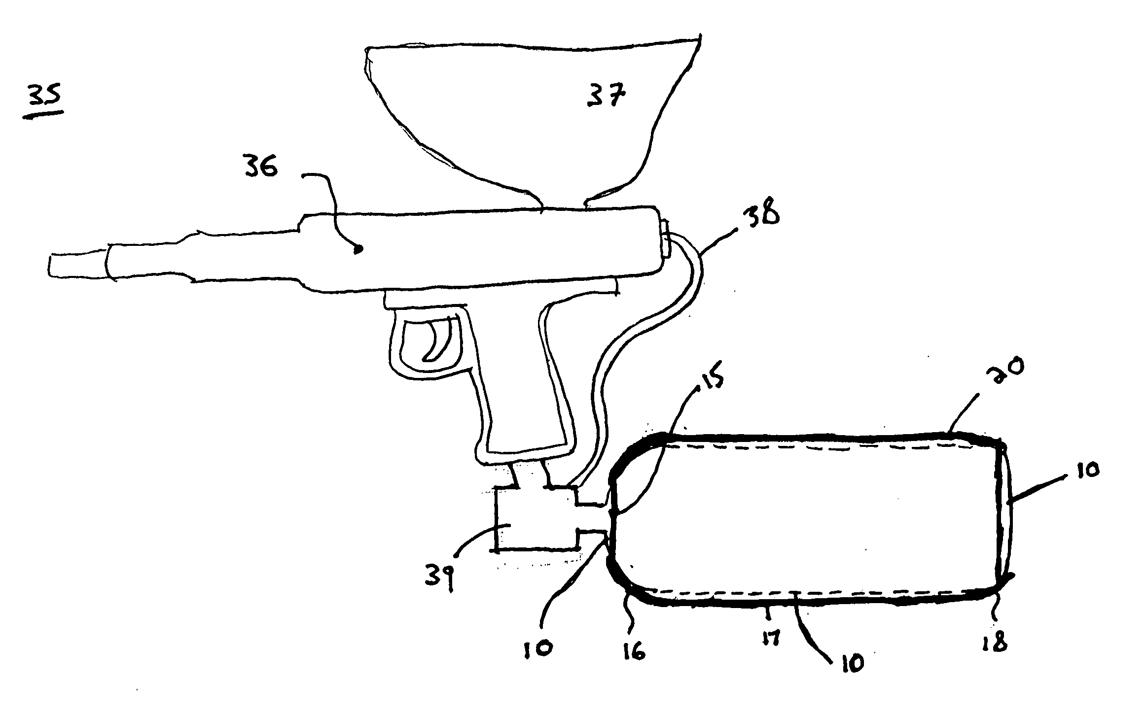 Protective cover for a paintball gun gas canister