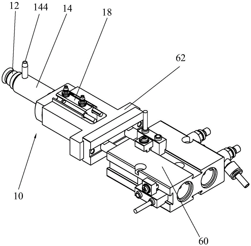 Air extraction mechanism and air extraction device with same