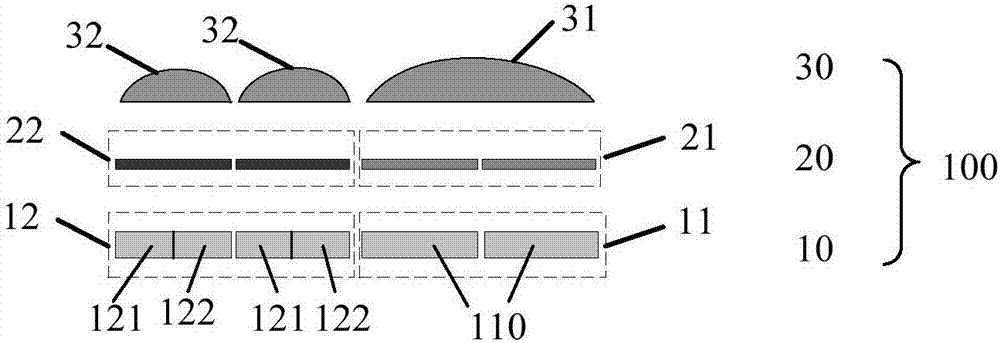 Dual-core focusing image sensor, and focusing control method and imaging device thereof