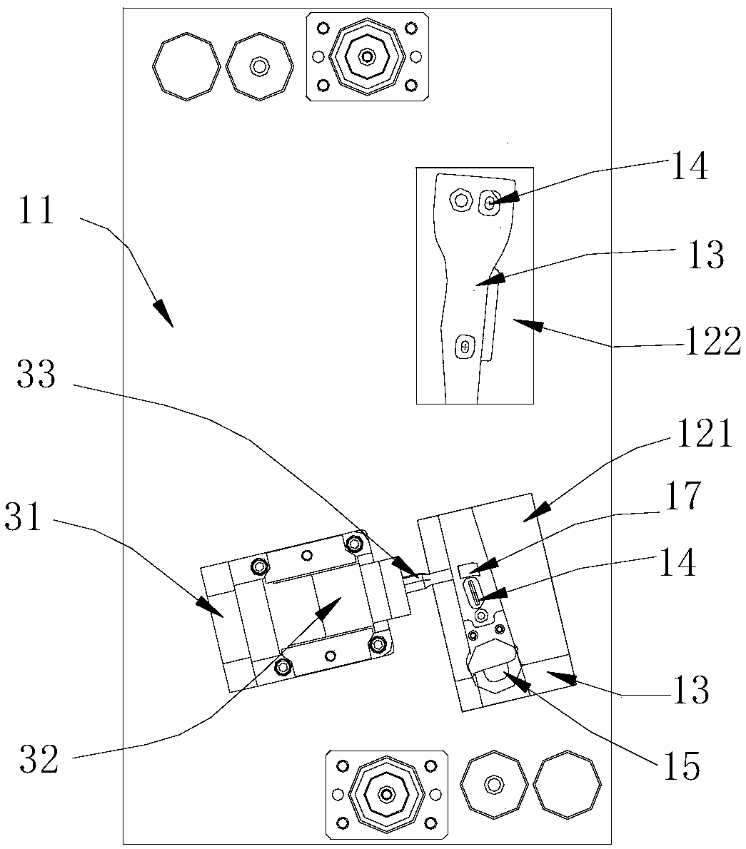 Metal sheet stamping die