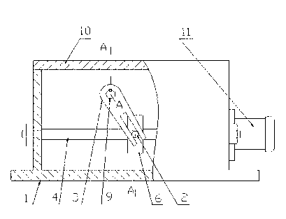 Rotation valve driving device