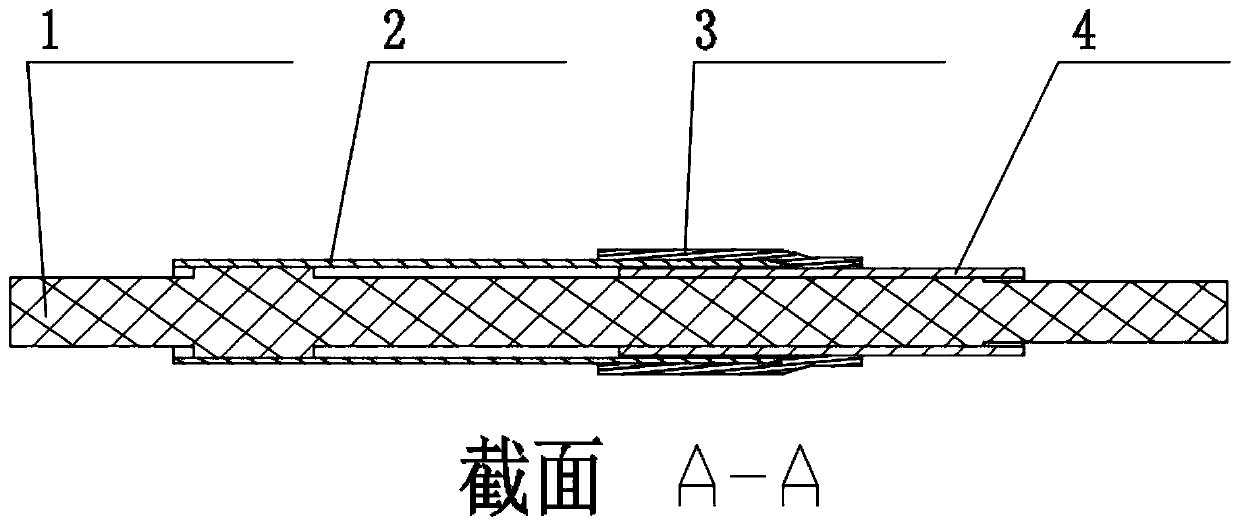 Laser welding method for two clearance fit products