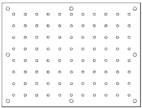 Device for pricking bubbles in semi-finished rubber sheet of rubber product