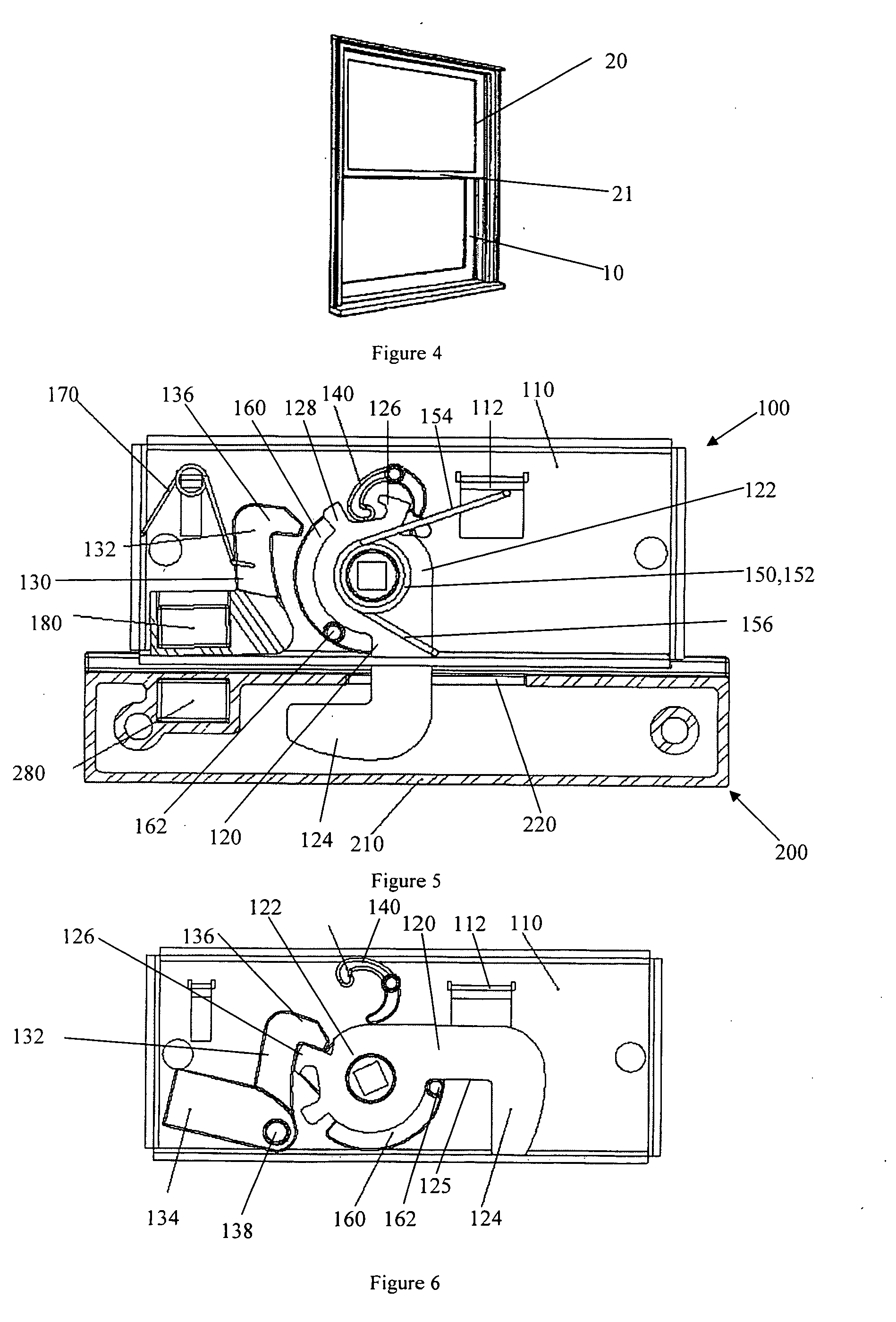 Self latching latch