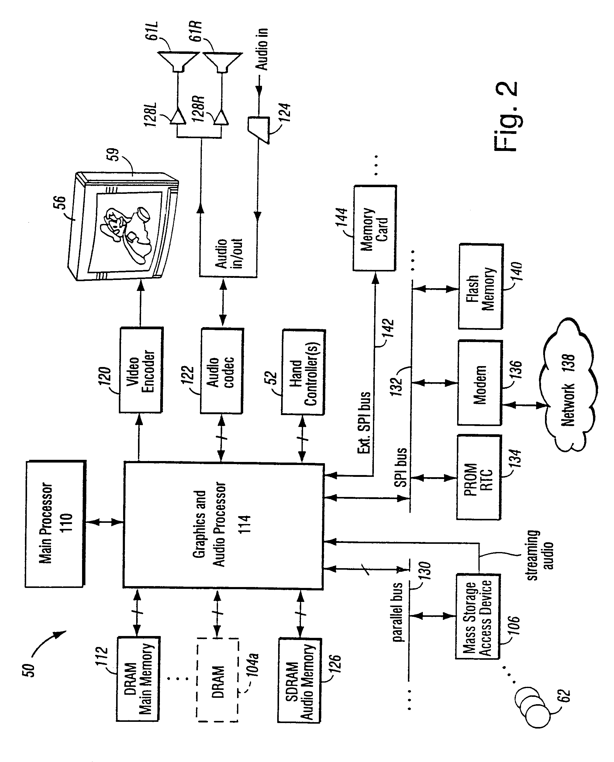 Method and apparatus for buffering graphics data in a graphics system