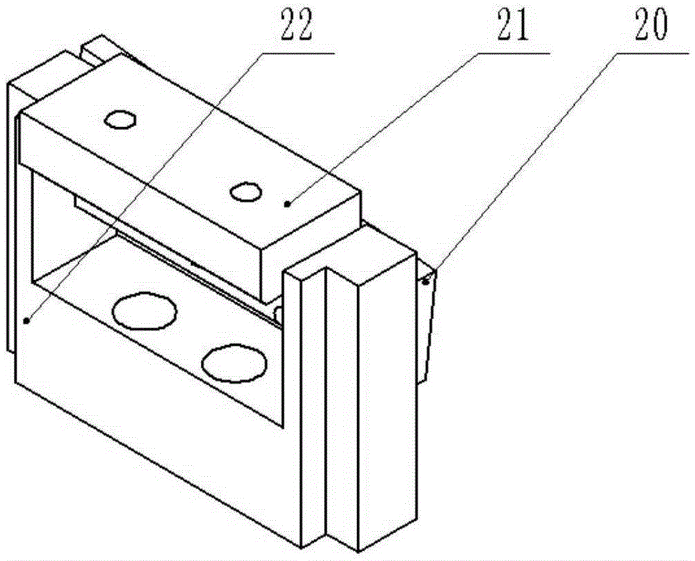 Cut-off device of metal sheet cut-off machine