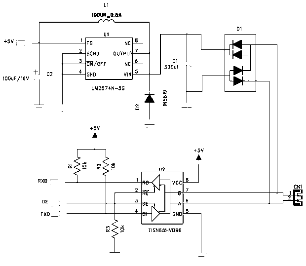 Air conditioner, RS485 bus system thereof and bus system control method