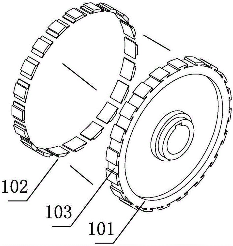 Speed-regulation clutch