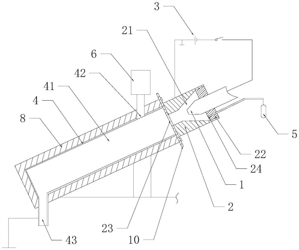 Plasma torch system for anode chamber incineration