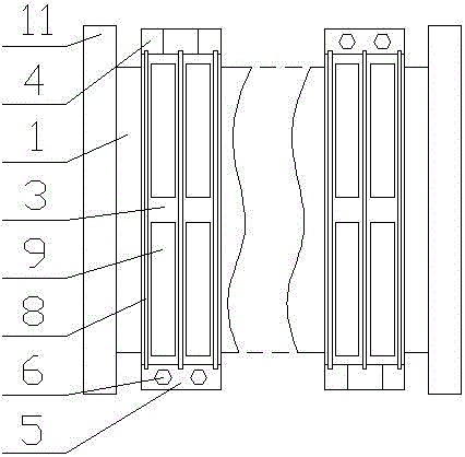 Anti-cracking salt chemical equipment pipeline