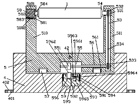 A device for wrapping plastic film