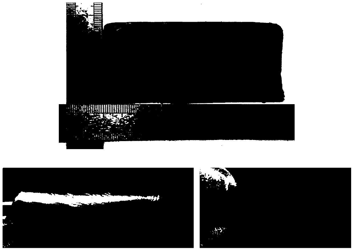 Preparation method of thermal conductive film based on graphene polyimide composite sponge precursor