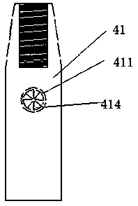 Fabricated building frame column pouring structure