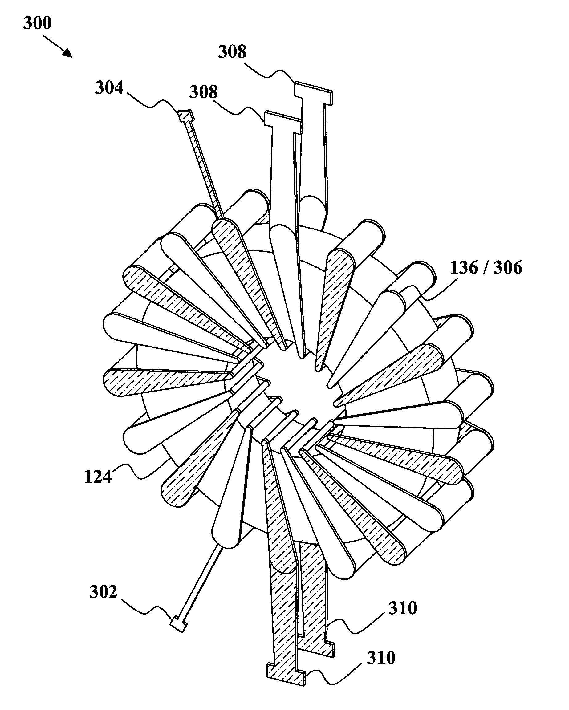 Wideband planar transformer