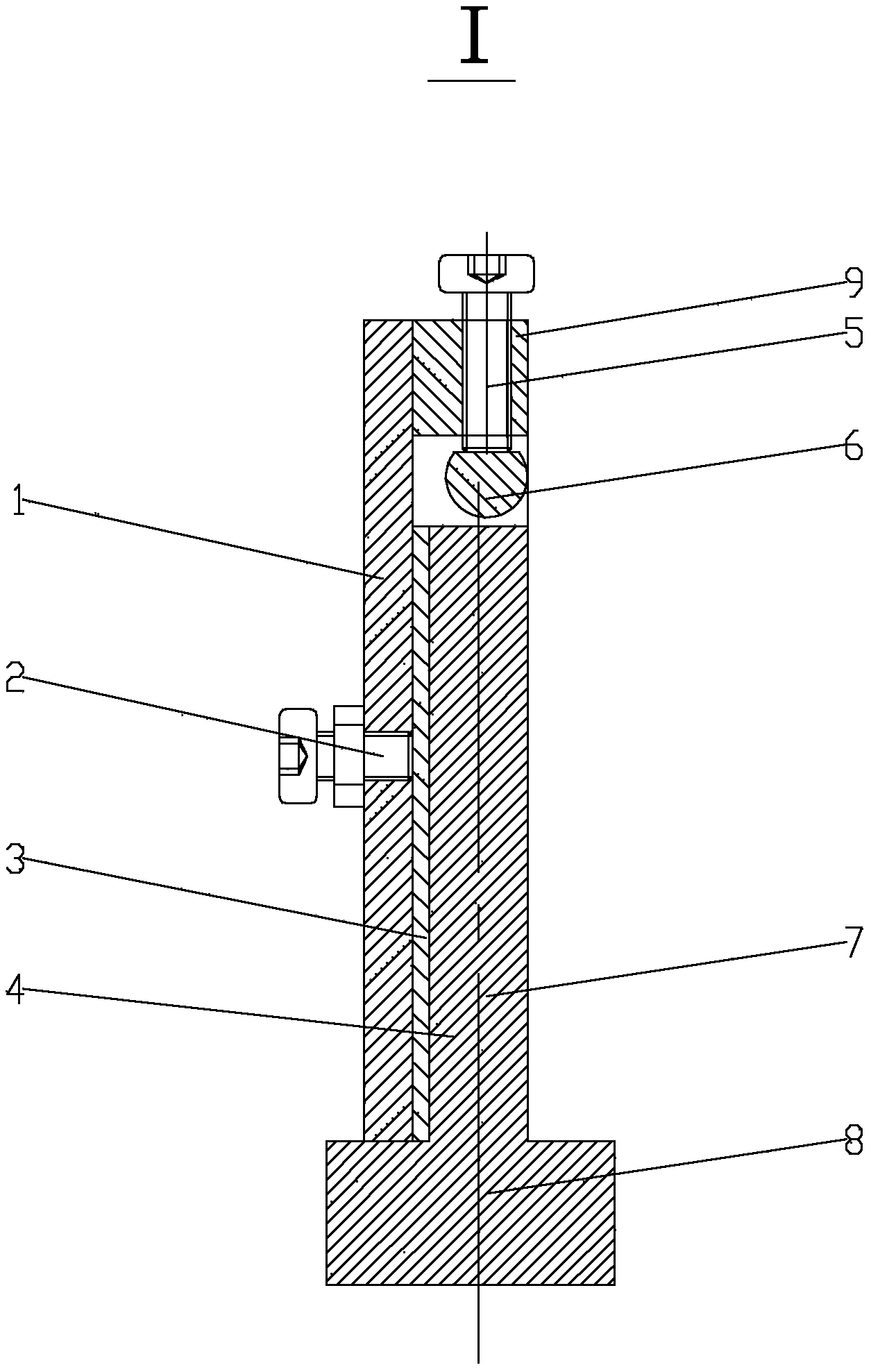 Rotary type oily particle filling material box sealing mechanism