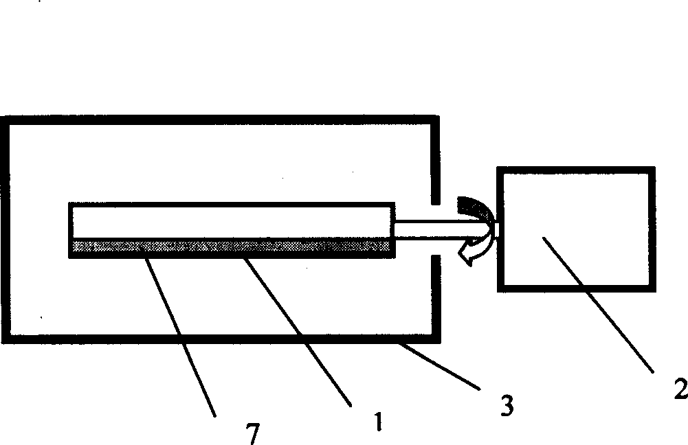 Process of preparing nano composite ceramic coating in super-gravitational field