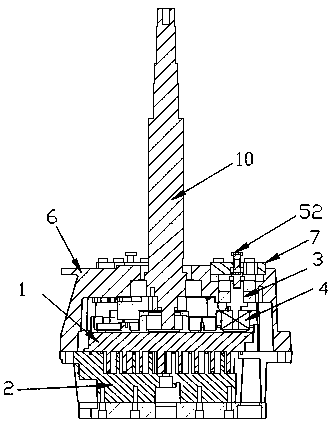 Accurate assembly method and improved structure of air compressor motor plate and static plate plane gap