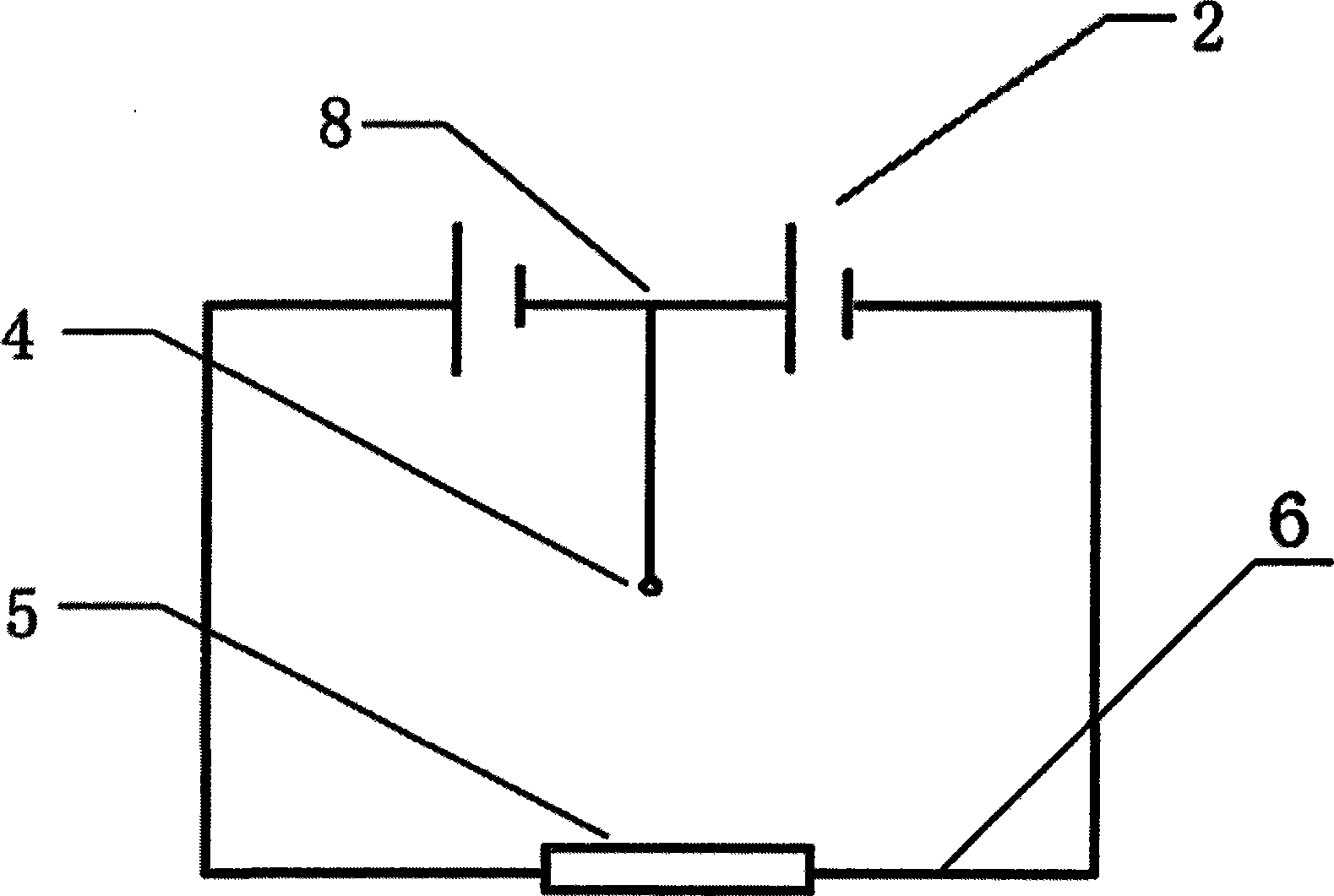 Temperature modulating electro-chemical electrode and its heating method