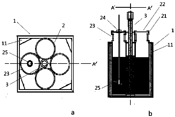 Manufacturing method of multiposition microwave reactor with reflection cavity