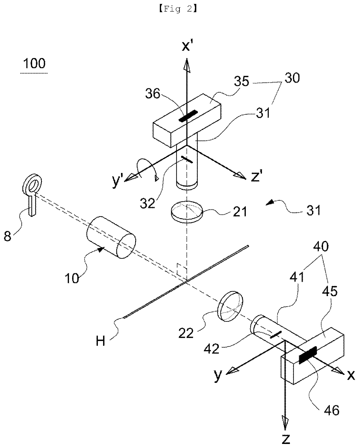 Monocular stereoscopic camera