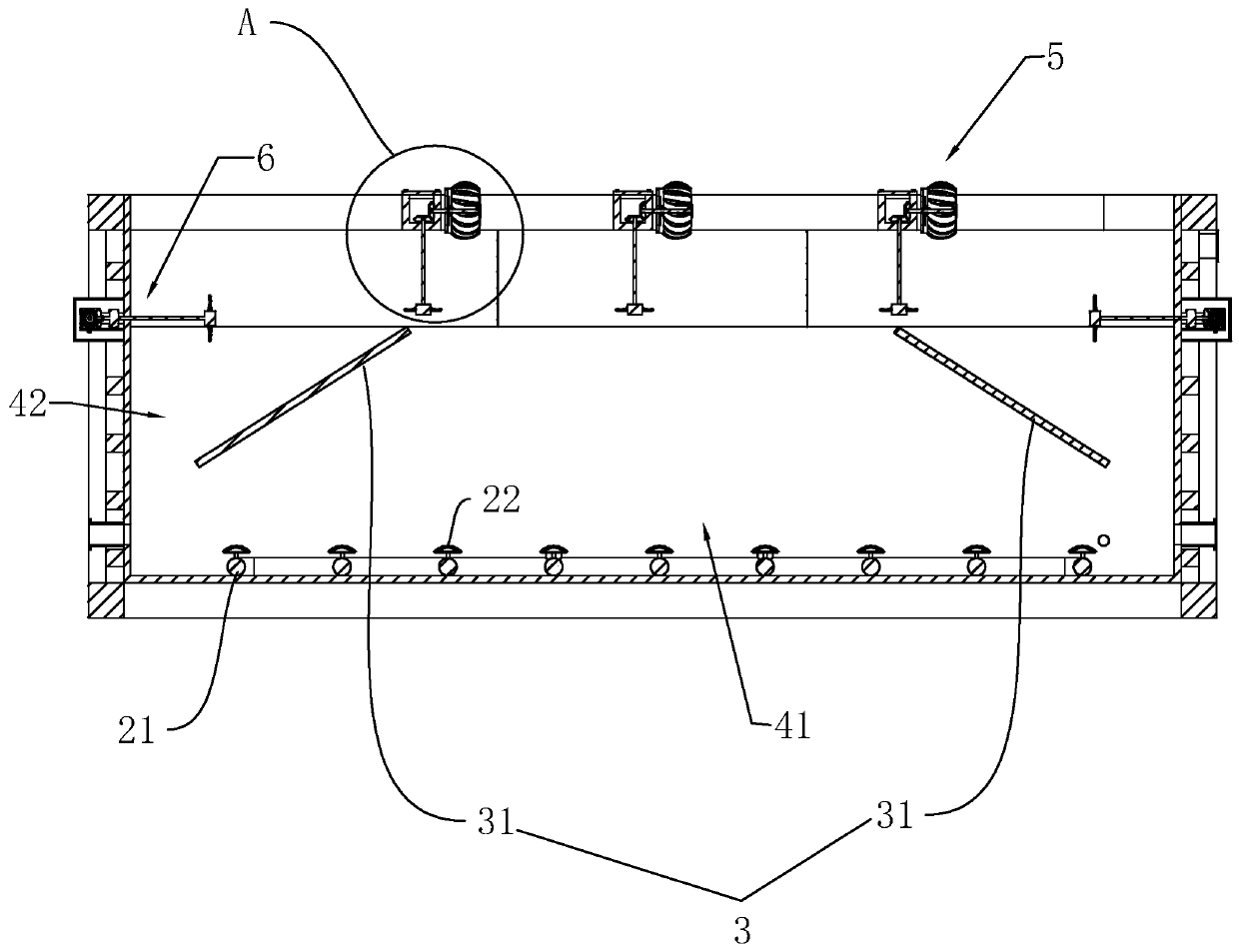 On-site self-adaptive MBBR treatment device and sewage treatment method applying same