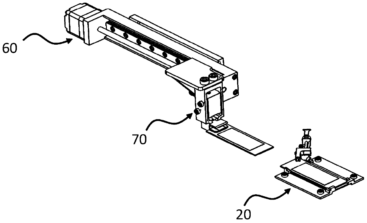 Pathological slide replacement device