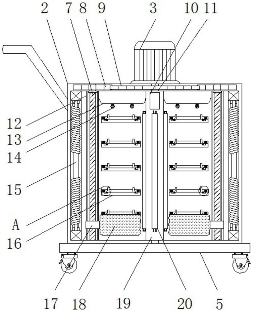 Easy-to-install rapid sterilization device for medical beauty equipment