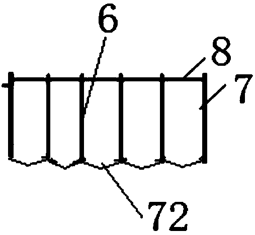 Plastic forming and processing workshop cooling water recycling system and treatment process thereof