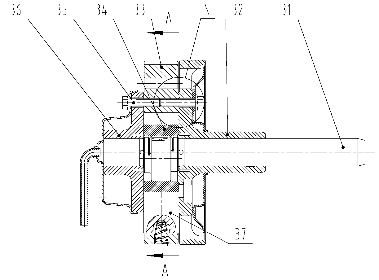 Pump body components, casting molds and rotary compressors