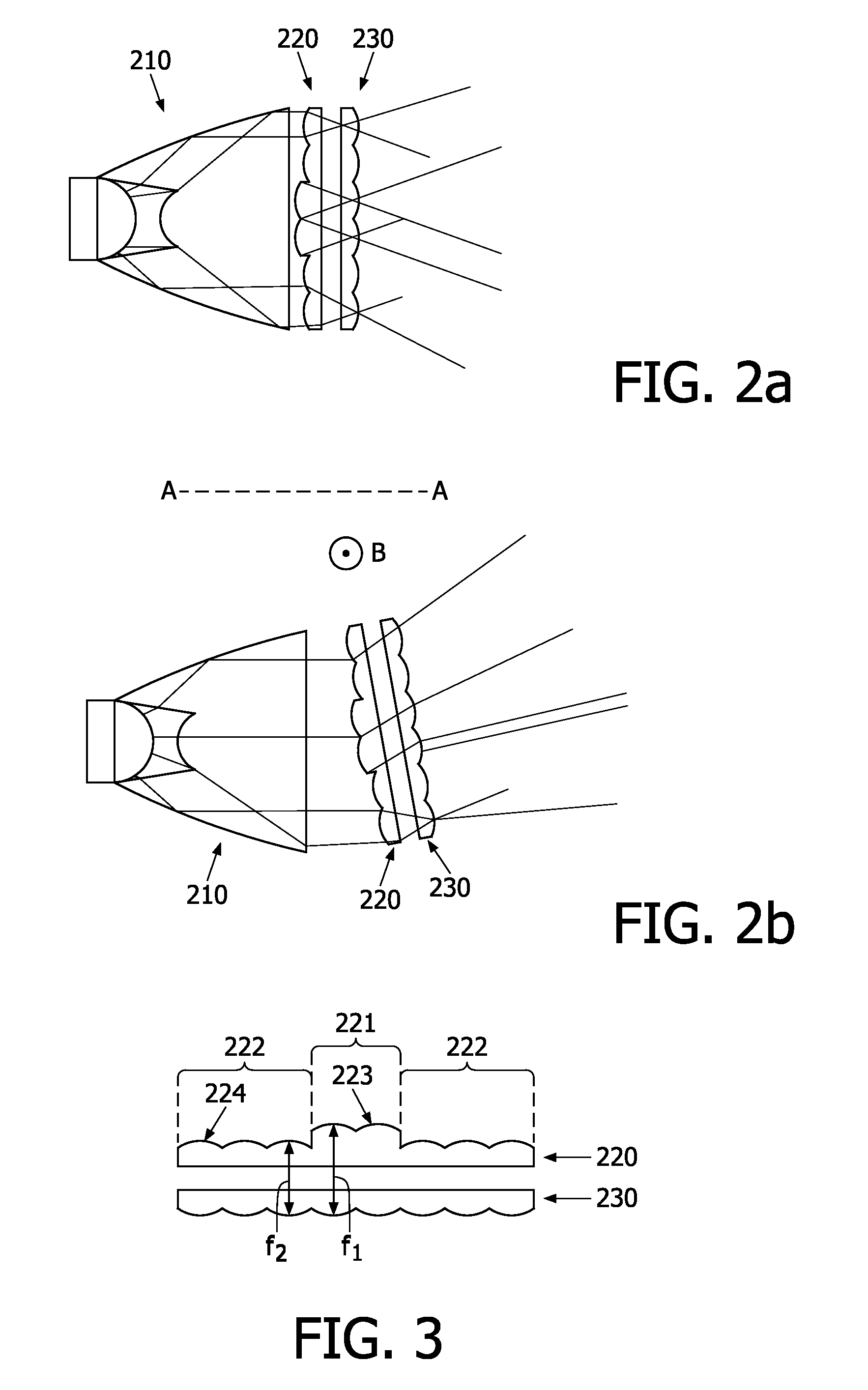 Floodlight with tiltable beam