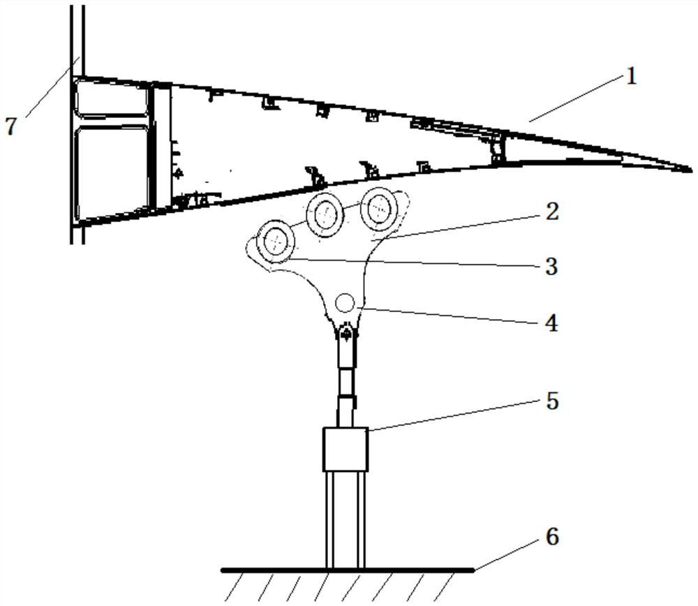 Follow-up loading device for movable airfoil of aircraft