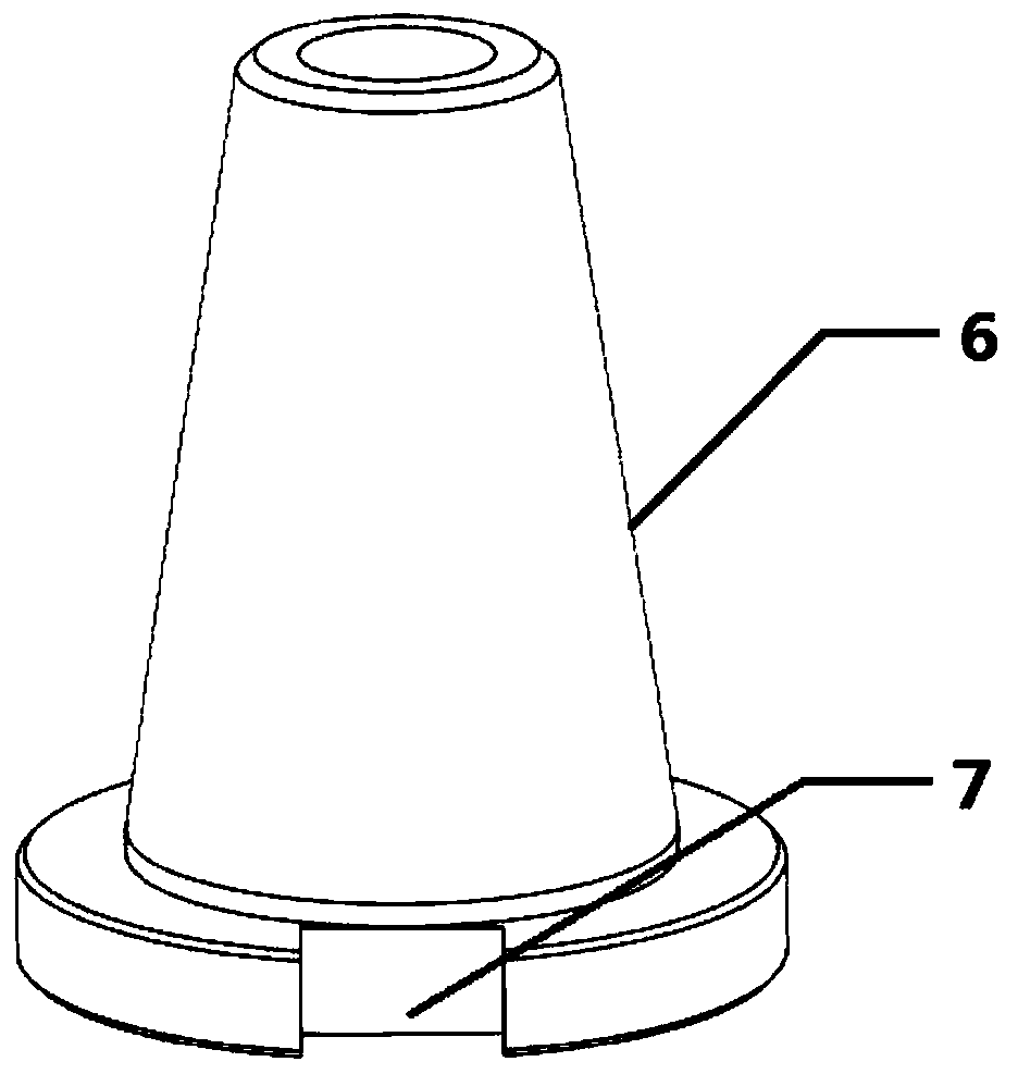 Device and method for processing PBX (polymer bonded explosive) composite containing hard foreign material