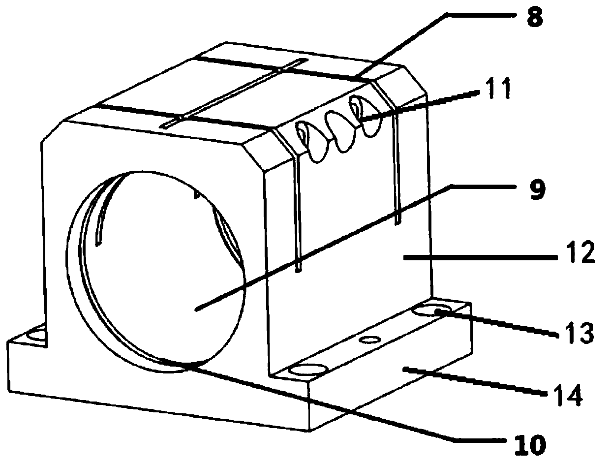 Device and method for processing PBX (polymer bonded explosive) composite containing hard foreign material