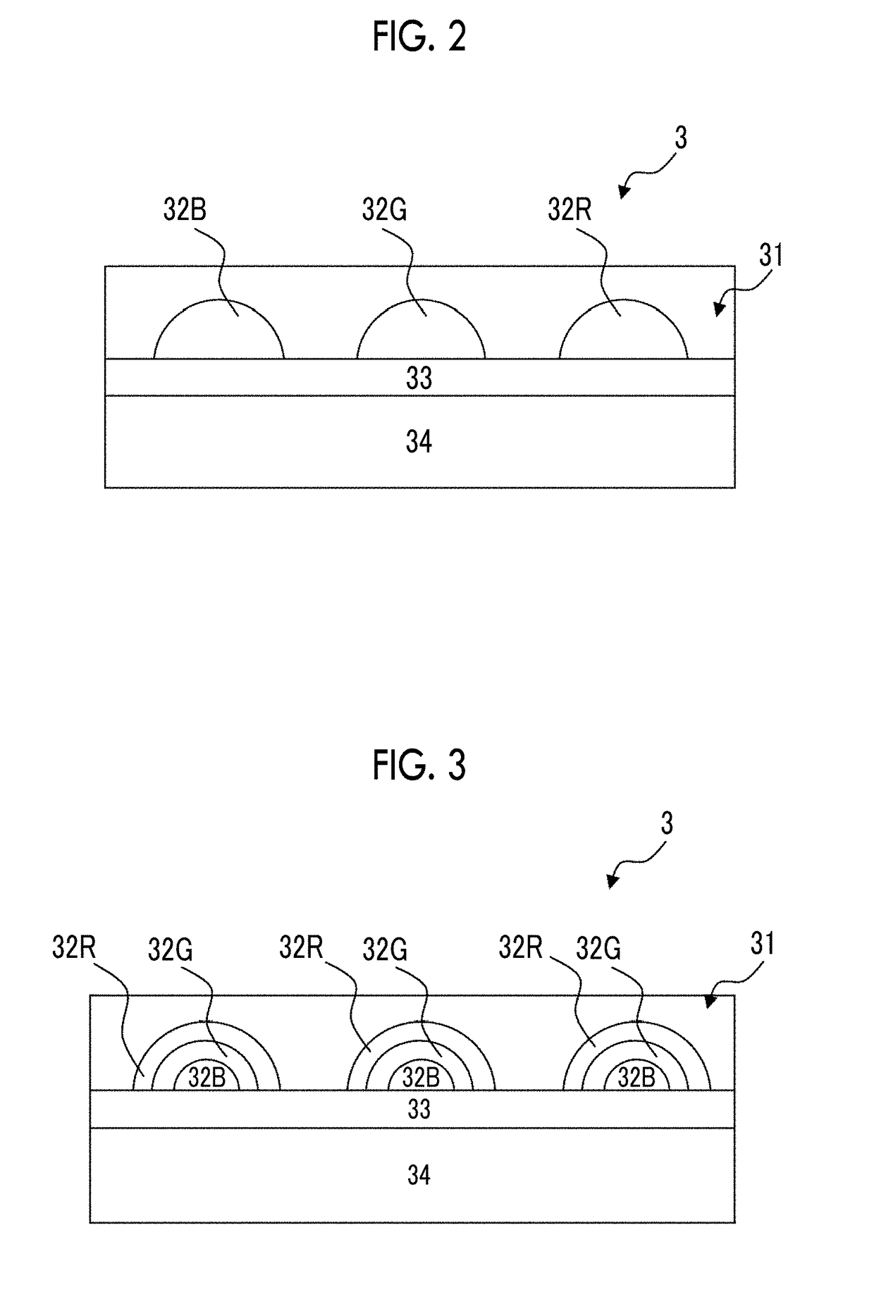 Member for displaying projected image and projection system