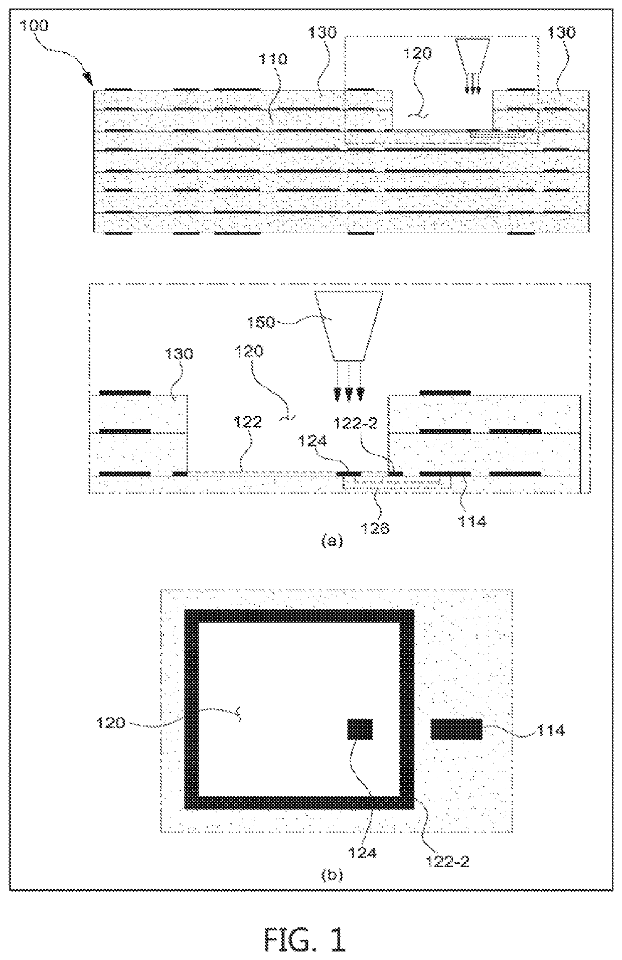 Method of forming cavity in printed circuit board by using release film