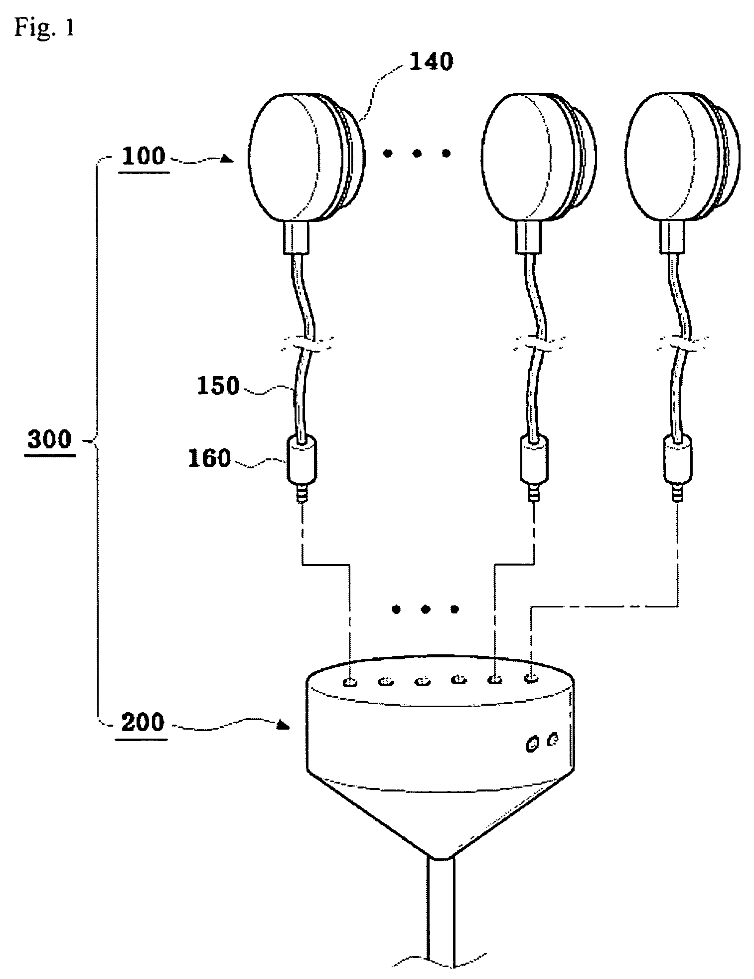 Physiological signal detection module, multi-channel connector module and physiological signal detection apparatus using the same