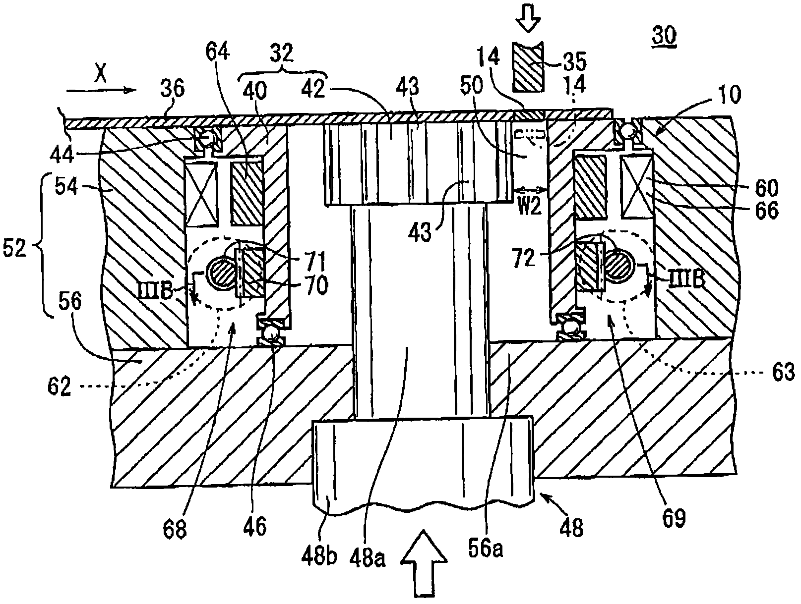 Rotary mechanism for machine tool