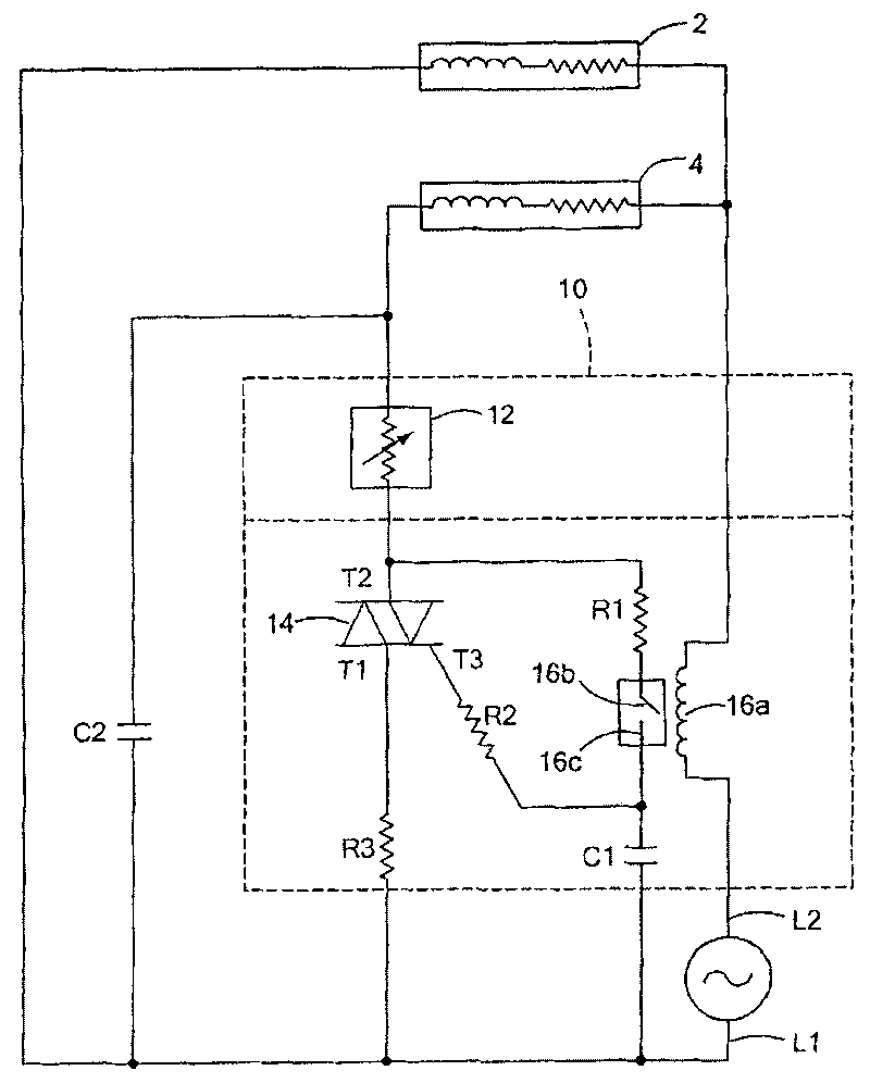 Low current electric motor starter