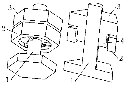 An anti-lock fastener