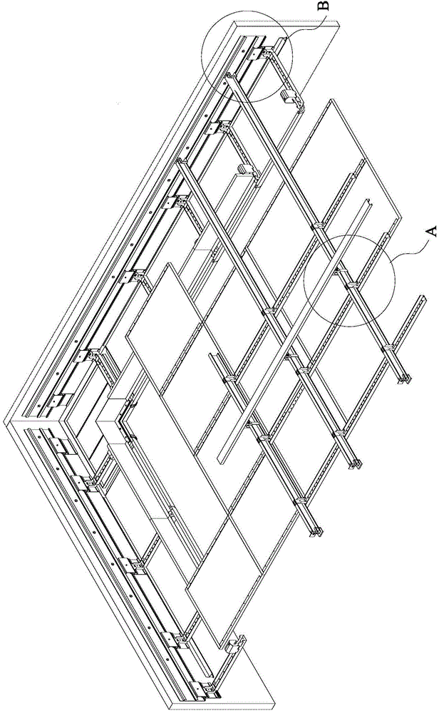 Ceiling keel structure and mounting method