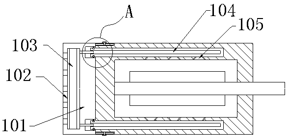 A high heat dissipation type permanent magnet synchronous motor