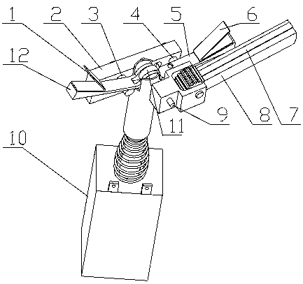 Double-chuck mechanism for automatic clamping and fusing of wrapping film