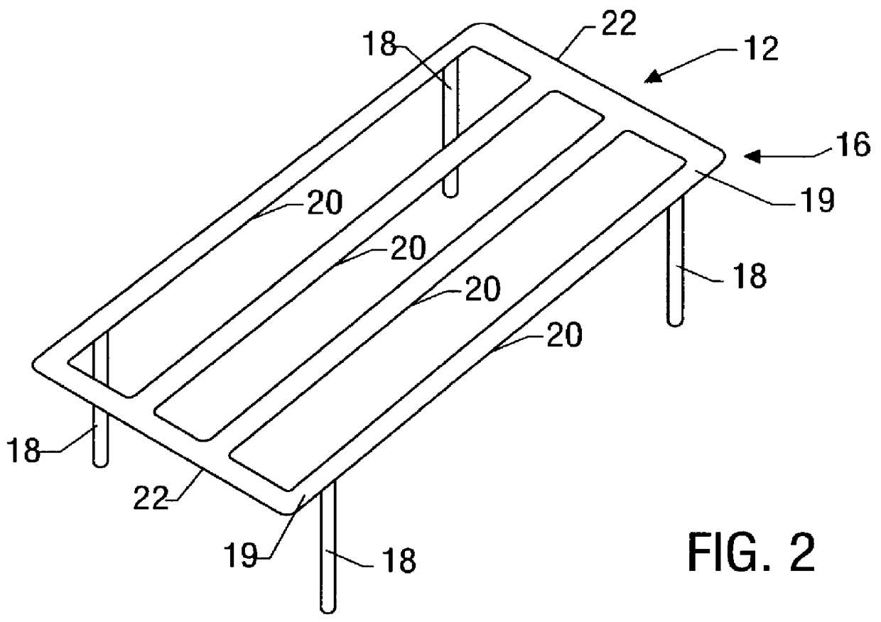 Shelf system for cold storage cooler