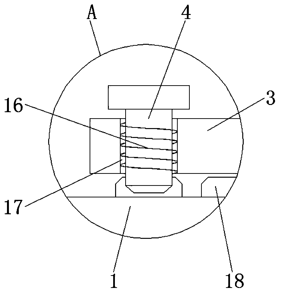 Welding clamp with convenient position adjustment function for welding of heat supply pipes