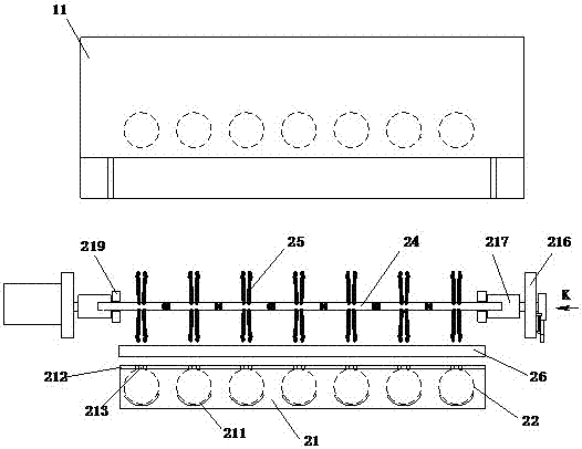 Automatic material dropping and ball inserting device for producing Christmas balls and working method thereof