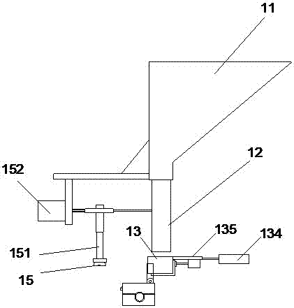 Automatic material dropping and ball inserting device for producing Christmas balls and working method thereof