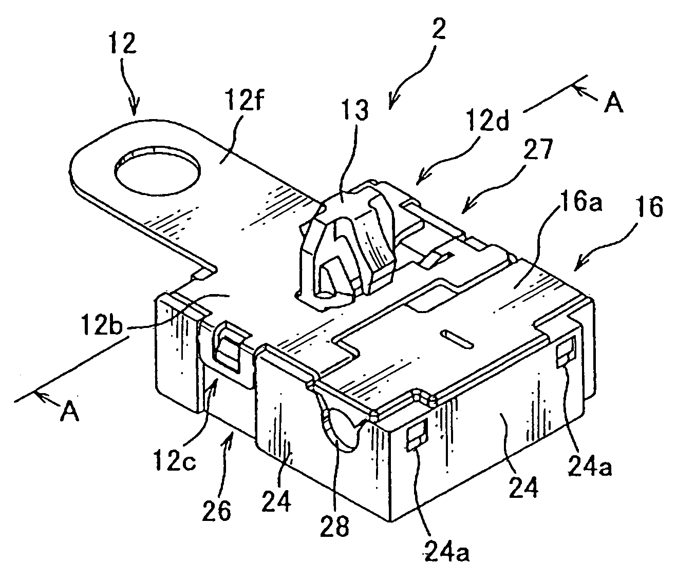 Electrical junction box incorporating an electronic component and electrical connection unit having thereof