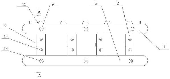 A working method equipped with an airborne multi-stage airbag cooperative buffer device